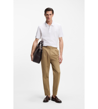 BOSS Pallas polo shirt white