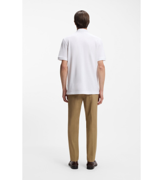 BOSS Pallas polo shirt white