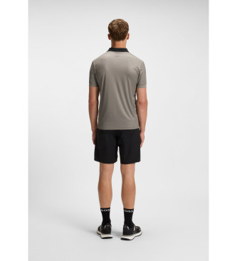BOSS Polo Palle Toc braun