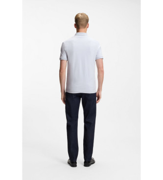 BOSS Polo passager gris clair