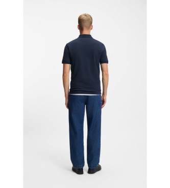 BOSS Navy Passagier Poloshirt