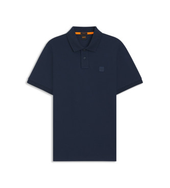 BOSS Navy Passagier Poloshirt