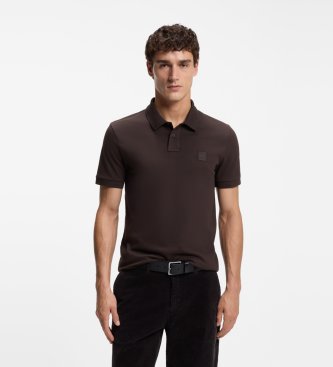 BOSS Polo Passenger marrom