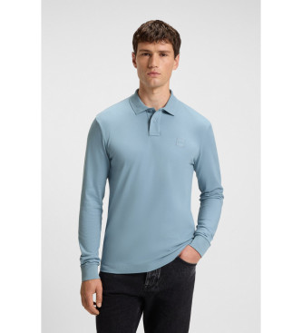 BOSS Polo Passerby azul