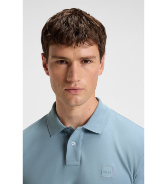 BOSS Polo Passerby azul
