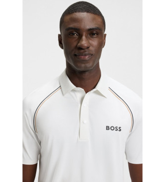 BOSS Polo Patteo white