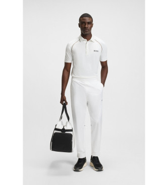 BOSS Polo Patteo white