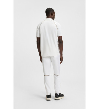 BOSS Polo Patteo white
