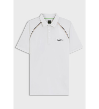 BOSS Polo Patteo white