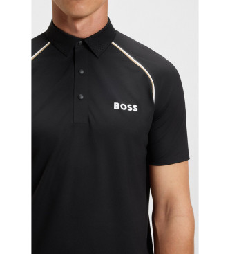 BOSS Polo Patteo Toc negro