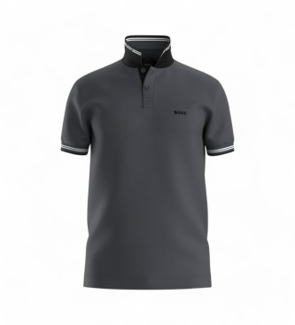 BOSS Polo Paul gris