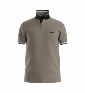 BOSS Polo Paul khaki