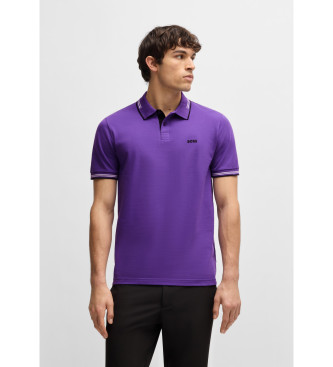 BOSS Polo Paul lila