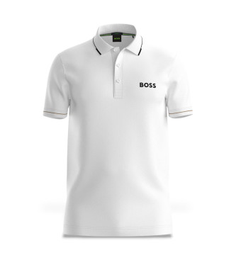 BOSS Polo Paul Pro bianca