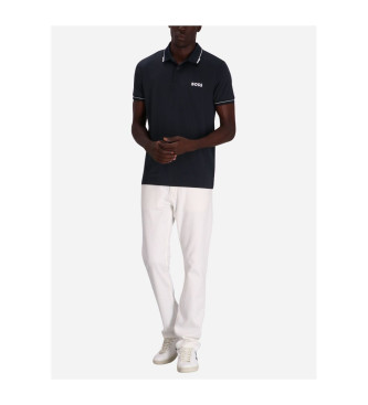 BOSS Paul Pro navy polo shirt