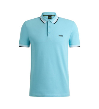 BOSS Polo Paul turquoise