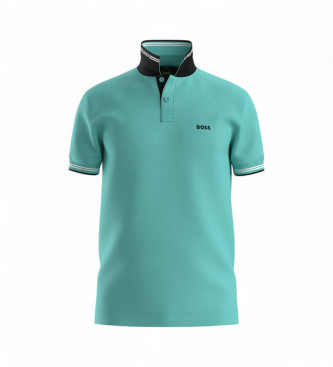 BOSS Polo Paul turquoise