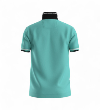 BOSS Polo Paul turquoise