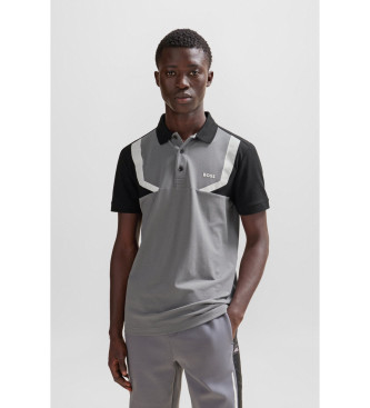 BOSS Polo Paule 2 gris