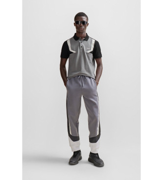 BOSS Polo Paule 2 gris