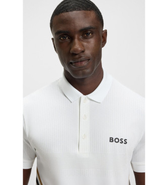 BOSS Polo Paule hvid