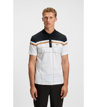 BOSS Polo Paule blanco