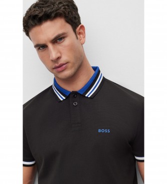 BOSS Polo Paule negro