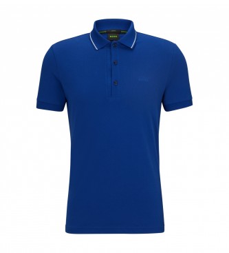 BOSS Polo Paule4 blu