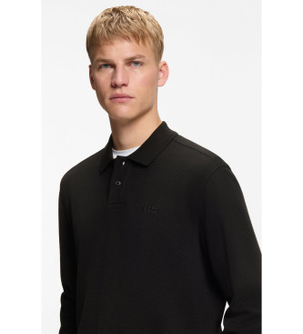 BOSS Polo Petempesto negro