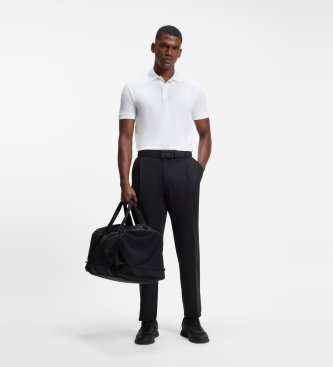BOSS Polo Pio blanco