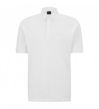 BOSS Polo Piocomfort blanco