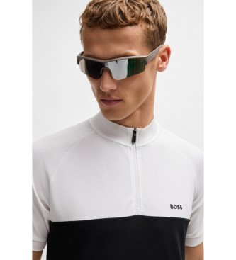 BOSS Pollan ASP white polo shirt