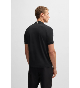 BOSS Pollan ASP black polo shirt