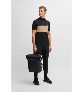BOSS Pollan ASP black polo shirt