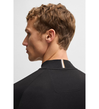 BOSS Pollan ASP black polo shirt