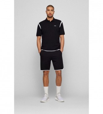 BOSS Relaxed Fit polo shirt black
