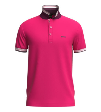BOSS Slim Fit Polo shirt pink