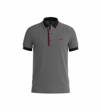 BOSS Polo Slim fit gris