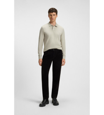 BOSS Slim Fit polo majica Passerby bež barve