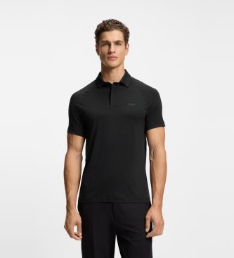 BOSS Polo Tour Wool preto