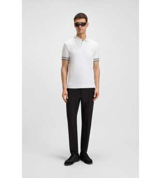 BOSS Polo Zone blanco