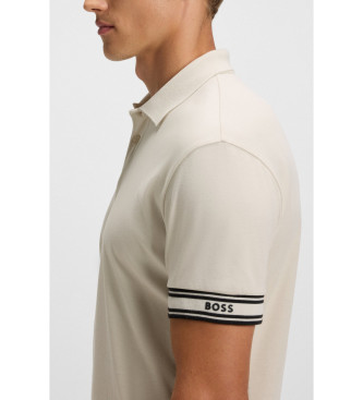 BOSS Polo Zone beige