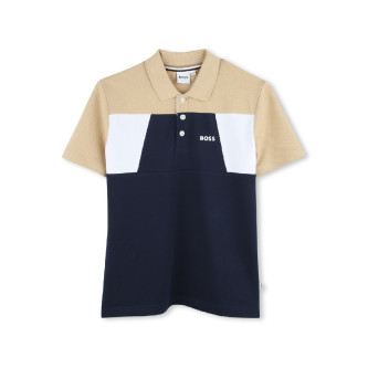 BOSS Polo en piqu marine