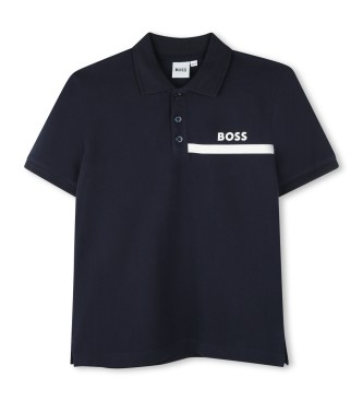 BOSS Polo  manches courtes marine