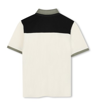 BOSS Bež piqué polo majica