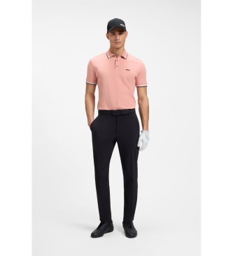 BOSS Polo rosa in piqué di cotone di Paddy