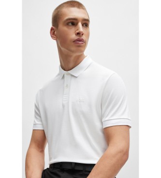 BOSS Polo Pio white