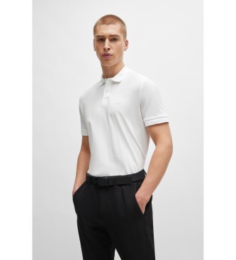 BOSS Polo Pio white