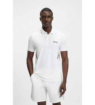 BOSS Polo Paule white