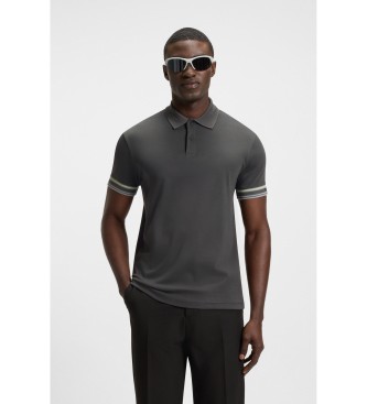 BOSS Polo gris Zone